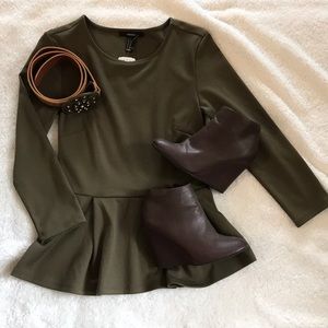 Brown ankle boots
